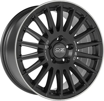Produktbild von ALUFELGE OZ Racing RALLY DESERT 8x18 6x139.7 ET 48 MATT BLACK SILVER LET. DIAMOND LIP