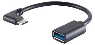 Produktbild von Adapter, USB 3.0 Typ C Stecker/ USB A Buchse, 90°