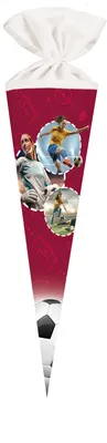 Obrázok produktu pre Nestler Schultüte Women's Champions League okrúhla s plsteným uzáverom 70 cm
