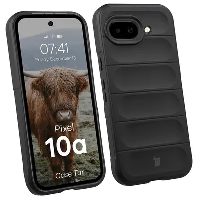 Produktbild von Robuste Handyhülle für Google Pixel 10a, Bizon Case Tur, Schwarz