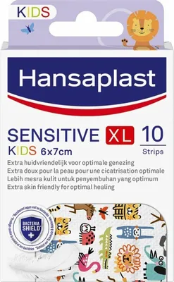 Produktbild von Hansaplast Sensitive Kids XL (10 Stück)