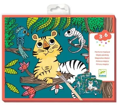 Produktbild von Fantasie4Kids OHG Magisches Ausmalen - Im Dschun Sonstige
