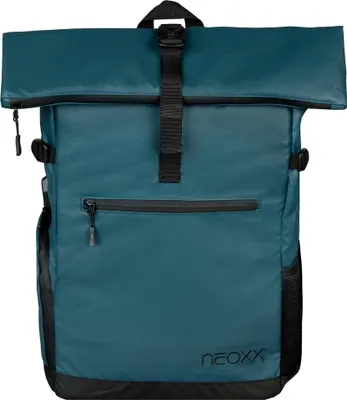 Produktbild von neoxx Freizeitrucksack Rucksack mit Laptopfach Vibe Roll Top Backpack 19L Nite dunkelblau