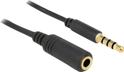 Immagine prodotto di DELOCK Iphone Klinkeverl.5mm -> 3,5mm St/Bu 1.00m 4Pin