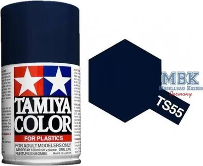 Produktbild von Tamiya 85055 - Acryl Spray Farbe -  - Ts-55 Dunkelblau Glänzend (100ml)