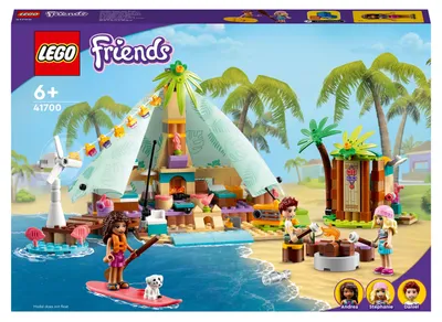 Immagine prodotto di LEGO Friends: un campeggio sulla spiaggia