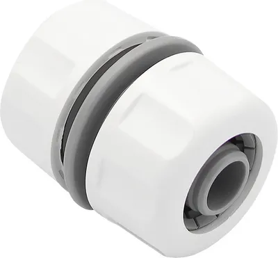 Image de BradasWL-2110 Raccord de tuyau Bradas WHITE LINE, 3/4", blanc