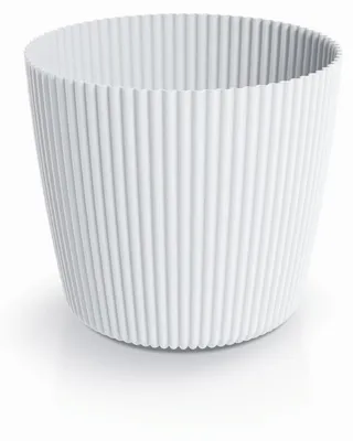 Produktbild von Prosperplast Blumentopf MILLY ROUND Weiß 10,9 cm