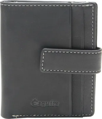 Produktbild von Esquire Leder Kartenetui Oslo Dallas CC Wallet Black schwarz