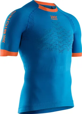 Produktbild von X-Bionic The Trick G2 Running Shirt teal blue/kurkuma orange XL