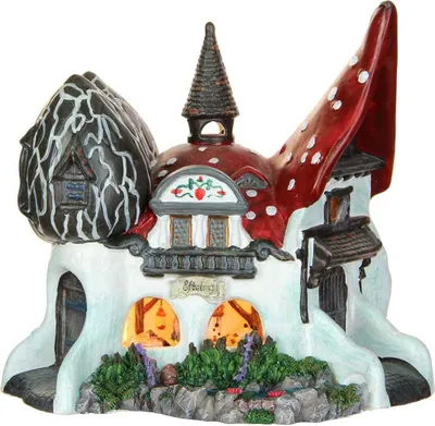 Produktbild von Weihnachtsbaumhaus der Zwerge 19x16x17 cm