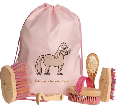 Produktbild von Grooming Deluxe Bürstentasche Set Sammy für Kinder Bürstenset Old Rose