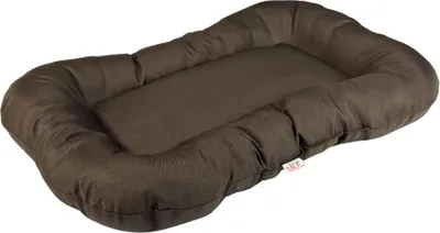 Produktbild von Wasserfestes hundebett größe 60x40 cm - robust, pflegeleicht, aus codura, matte für kleine, mittlere und große hunde, für innen- und außenbereich - farbe - braun