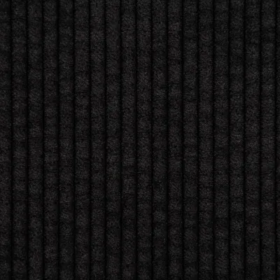 Produktbild von Cordstoff Cord Meterware einfarbig schwarz 1,50m Breite