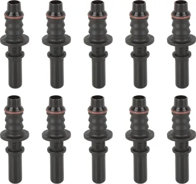Produktbild von 10 Stück Kraftstoffleitung Verbinder Schlauchkupplung 7,89mm ID8 Kraftstoffschlauch Schnellverschluss Schnellverbinder