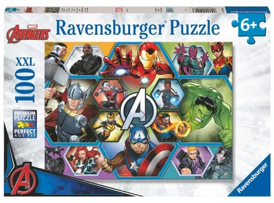 Image de Ravensburger Marvel Avengers-puzzle 100 pièces One Size