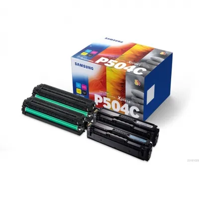 Image de HP ersetzt Samsung CLT-P504C 4er Pack Schwarz Farbe Toner