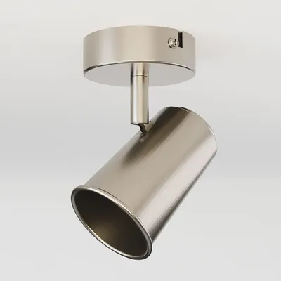 Image de HOFTRONIC - Spot plafond LED inclinable GU10 IP20 inox