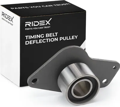 Produktbild von RIDEX 313D0057 Umlenkrolle Zahnriemen Ø50mm für RENAULT CLIO II (BB0/1/2, CB0/1/2) KANGOO (KC0/1) KANGOO Express (FC0/1) MEGANE I (BA0/1) CLIO I