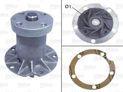 Produktbild von VALEO Kühlmittelpumpe Wasserpumpe passend für MERCEDES-BENZ Stufenheck (W123) 506100