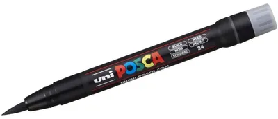 Produktbild von Fasermaler Uni Posca PCF-350 1-10mm schwarz