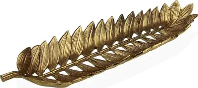 Image de Décoration de table Versa Gold 10,5 x 3,1 x 33,9 cm