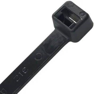 Kabelbinder Set - Kabelbinder - Organisieren zu Hause - UV-beständiges Nylon - 100 Stück 370mm - Schwarz