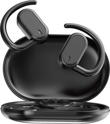 Produktbild von GT04 True Wireless BT 5.4 Ohrhoerer Musikkopfhoerer Schmerzfreie Ohrbuegel-Ohrhoerer Schweissfestes Sport-Headset Touch-Steuerung Geraeuschunterdrueckung Freisprecheinrichtung mit Doppelmikrofon Wiederaufladbares Ladeetui