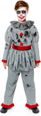Produktbild von Horror Clown Halloween Kinderkostüm