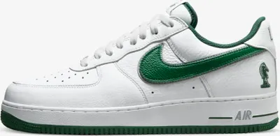 Produktbild von Nike Air Force 1 Low, Weiß/Wolf Grey/Deep Forest, FB9128-100, Größe 44,5