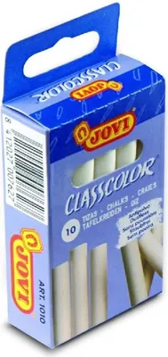 Immagine prodotto di JOVI 1010 JOVI School Chalks Kreide weiß 10 St.