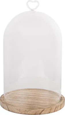 Produktbild von Clayre & Eef Glocke Ø 17x27 cm Transparant Glas