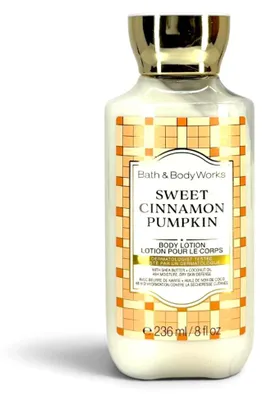Imagen del producto de Loción corporal Bath & Body Works, aroma "Sweet Cinnamon Pumpkin", 236 ml