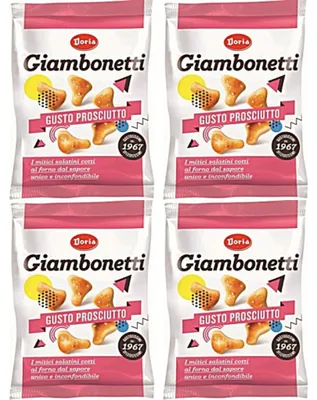 Produktbild von Brezeln mit Prosciutto-Schinken-Geschmack 4x40g - Doria