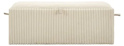 Obrázek produktu pro Lavička Goteborg 113 x 44 x 41 cm MDF polyester bílá