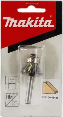 Produktbild von Makita Fräser Winkelkanten 6mm D-09494