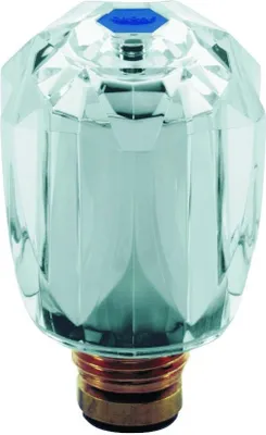 Produktbild von Grohe Oberteil 1/2´´ mit Brillant-Griff, Markierung rot chrom - 45956000