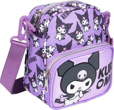 Produktbild von St. Majewski | Kinder Umhängetasche Kuromi - 20 x 15 cm - Polyester - Stilvoll und Praktisch
