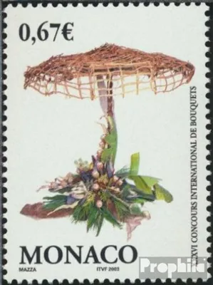 Produktbild von Briefmarken Monaco 2002 Mi 2632 (kompl.Ausg.) postfrisch Blumenbinderei