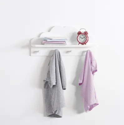 Obrázok produktu pre Eazy Living Nástenný vešiak na kabáty 4 háčiky Julie White