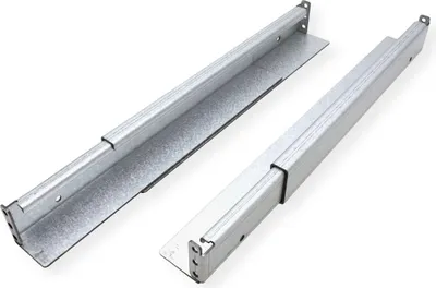 Produktbild von ROLINE Gleitschienen Set tiefenvariabel, 350 bis 600mm inkl Befestigungsmaterial