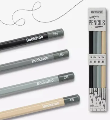 Image de Crayons Bookaroo - Mono (4 pièces)