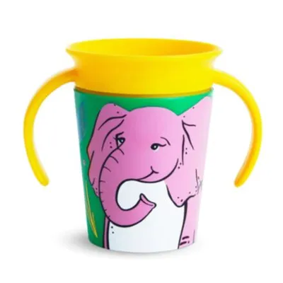 Produktbild von Munchkin Junior Cup Wildlove 360 ° mit Ohren 177 ml - Elefant