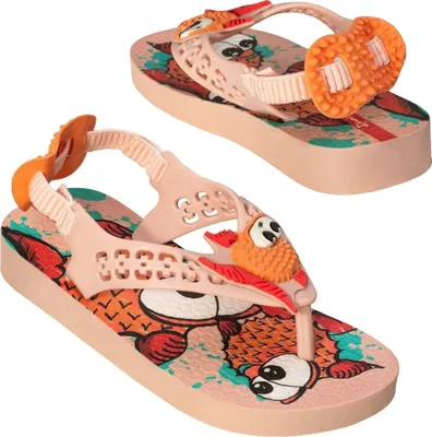 Produktbild von Ipanema Kinder Flip Flops Sommer Badelatschen Pantoletten Slides Orange Gr.22/23