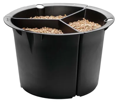 Produktbild von Plastikeinsatz Pellet 3 tlg. für Aduro Proline Holzkörbe Ø 45 cm