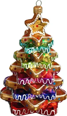 Produktbild von Lebkuchenhaus-Weihnachtsdekoration, Lebkuchen-Weihnachtsbaumschmuck aus Kunstharz, Hängende Ornamente für den Baum, Weihnachtsfeier, Heimdekoration