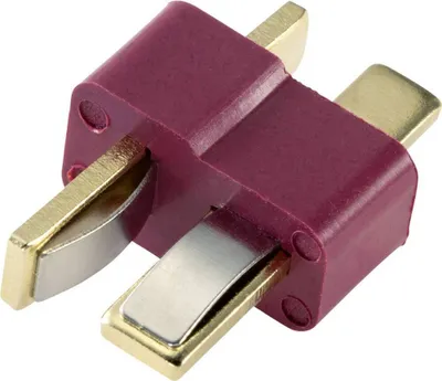 Productafbeelding van Reely 1399716 Accu-connector, T-connector, verguld, 20 stuks.