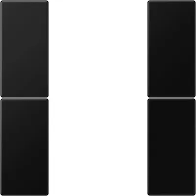 Produktbild von Jung Tastensatz komplett 2-fach LS502TSASWM (LS502TSASWM)