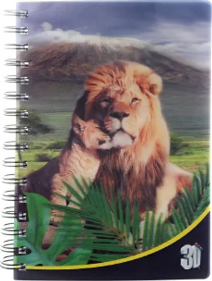 Zdjęcie produktu dla Notebook Lion 3D