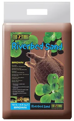 Produktbild von Exo Terra Riverbed Sand, Substrat für Aquaterrarien, natürlicher Sand, excellent